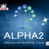 デザインテンプレート「ALPHA2」